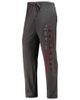 CONCEPTS SPORT Men's Concepts Sport Heathered Charcoal/Red Miami University RedHawks Meter T-Shirt & Pants Sleep Set - 4