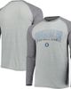 CONCEPTS SPORT Men's Concepts Sport Heathered Gray/Heathered Charcoal Charlotte FC Ledger Raglan Long Sleeve T-Shirt  - 1