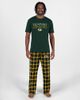 CONCEPTS SPORT Men's Concepts Sport Hunter Green Green Bay Packers Highland Sleep Set  - 1
