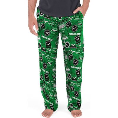 CONCEPTS SPORT Men's Concepts Sport Kelly Green Philadelphia Eagles Throwback Logo Grady Pants 