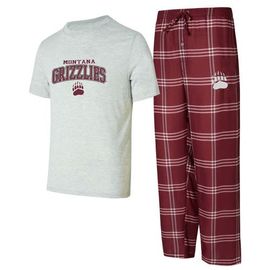 CONCEPTS SPORT Men's Concepts Sport Montana Grizzlies T-Shirt & Pants Sleep Set