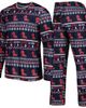 CONCEPTS SPORT Men's Concepts Sport Navy Ole Miss Rebels Swivel Long Sleeve T-Shirt & Pants Sleep Set  - 1