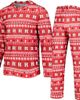 CONCEPTS SPORT Men's Concepts Sport Scarlet Rutgers Scarlet Knights Swivel Long Sleeve T-Shirt & Pants Sleep Set  - 1
