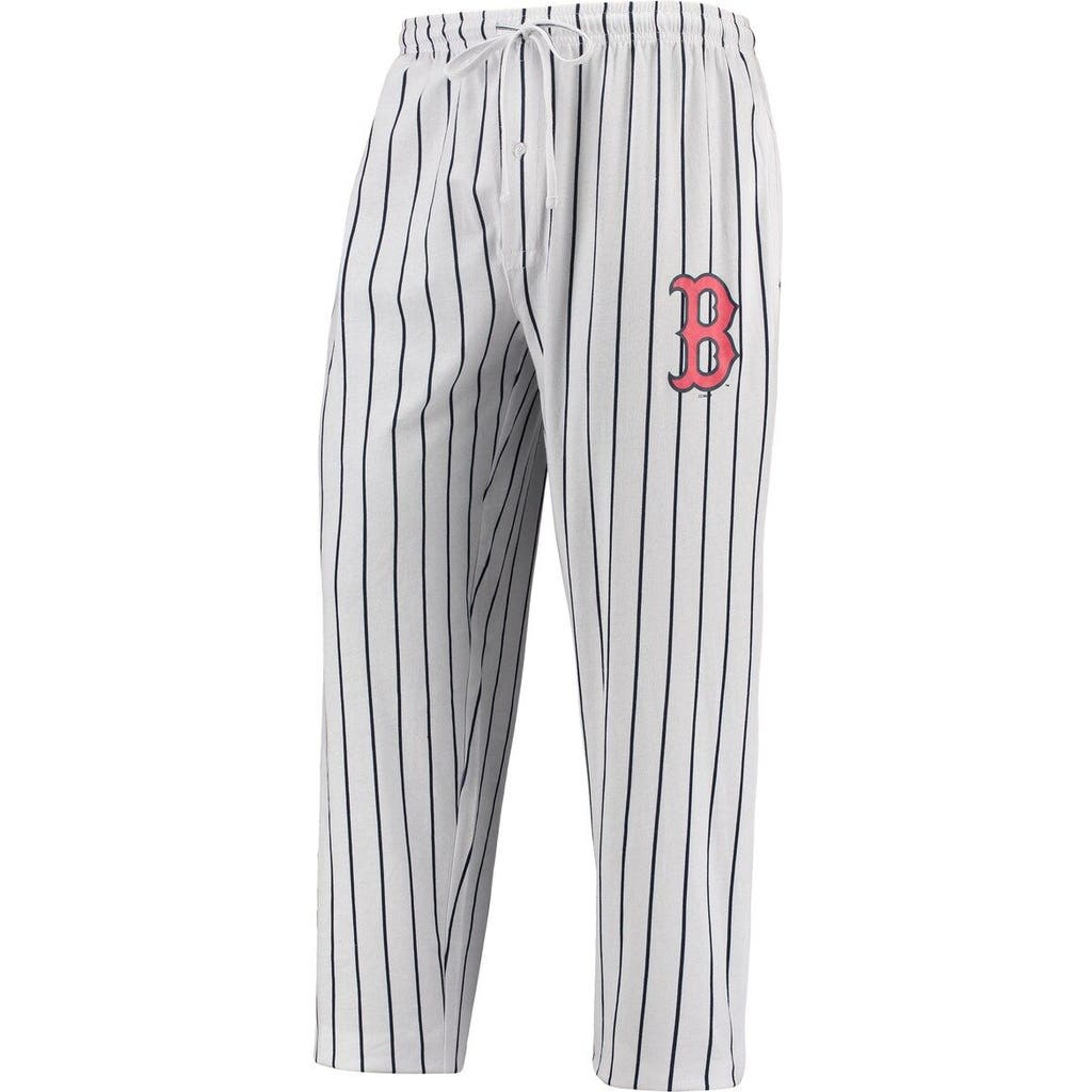 CONCEPTS SPORT Men's Concepts Sport White/Navy Boston Red Sox Vigor Lounge Pant 