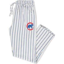 CONCEPTS SPORT Men's Concepts Sport White/Royal Chicago Cubs Big & Tall Pinstripe Sleep Pants 