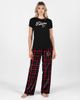 CONCEPTS SPORT Women's Concepts Sport Black Atlanta Falcons Highland Sleep Set  - 1