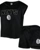 CONCEPTS SPORT Women's Concepts Sport Black Brooklyn Nets - 1
