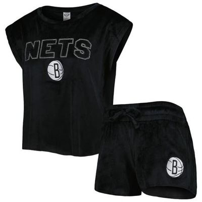 CONCEPTS SPORT Women's Concepts Sport Black Brooklyn Nets