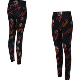 CONCEPTS SPORT Women's Concepts Sport Black Cincinnati Bengals Mosaic Allover Print Leggings 