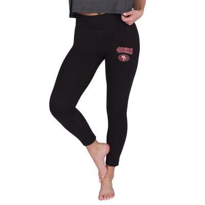 CONCEPTS SPORT Women's Concepts Sport Black San Francisco 49ers Sentry Knit Leggings 