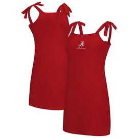 CONCEPTS SPORT Women's Concepts Sport Crimson Alabama Crimson Tide Tie-Shoulder Nightdress 