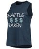 CONCEPTS SPORT Women's Concepts Sport Deep Sea Blue/Gray Seattle Kraken Meter Tank Top & Pants Sleep Set - 2