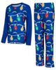 CONCEPTS SPORT Women's Concepts Sport Los Angeles Chargers Garland Knit Raglan Long Sleeve Top & Pants Set - 4