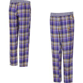 CONCEPTS SPORT Women's Concepts Sport Purple Minnesota Vikings Laney Plaid Tri-Blend Pants 