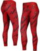 CONCEPTS SPORT Women's Concepts Sport Red Tampa Bay Buccaneers Breakthrough Allover Print Lounge Leggings  - 1