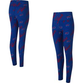 CONCEPTS SPORT Women's Concepts Sport Royal Buffalo Bills Mosaic Allover Print Leggings 