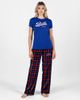 CONCEPTS SPORT Women's Concepts Sport Royal/Red Buffalo Bills Highland Sleep Set  - 1