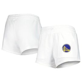 CONCEPTS SPORT Women's Concepts Sport White Golden State Warriors Sunray Shorts 