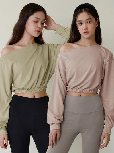 conchwear (1+1) Loose Fluffy Sweatshirt