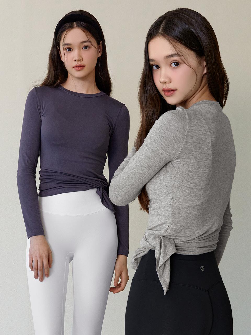 conchwear (1+1) Oversized Slit Long Sleeve