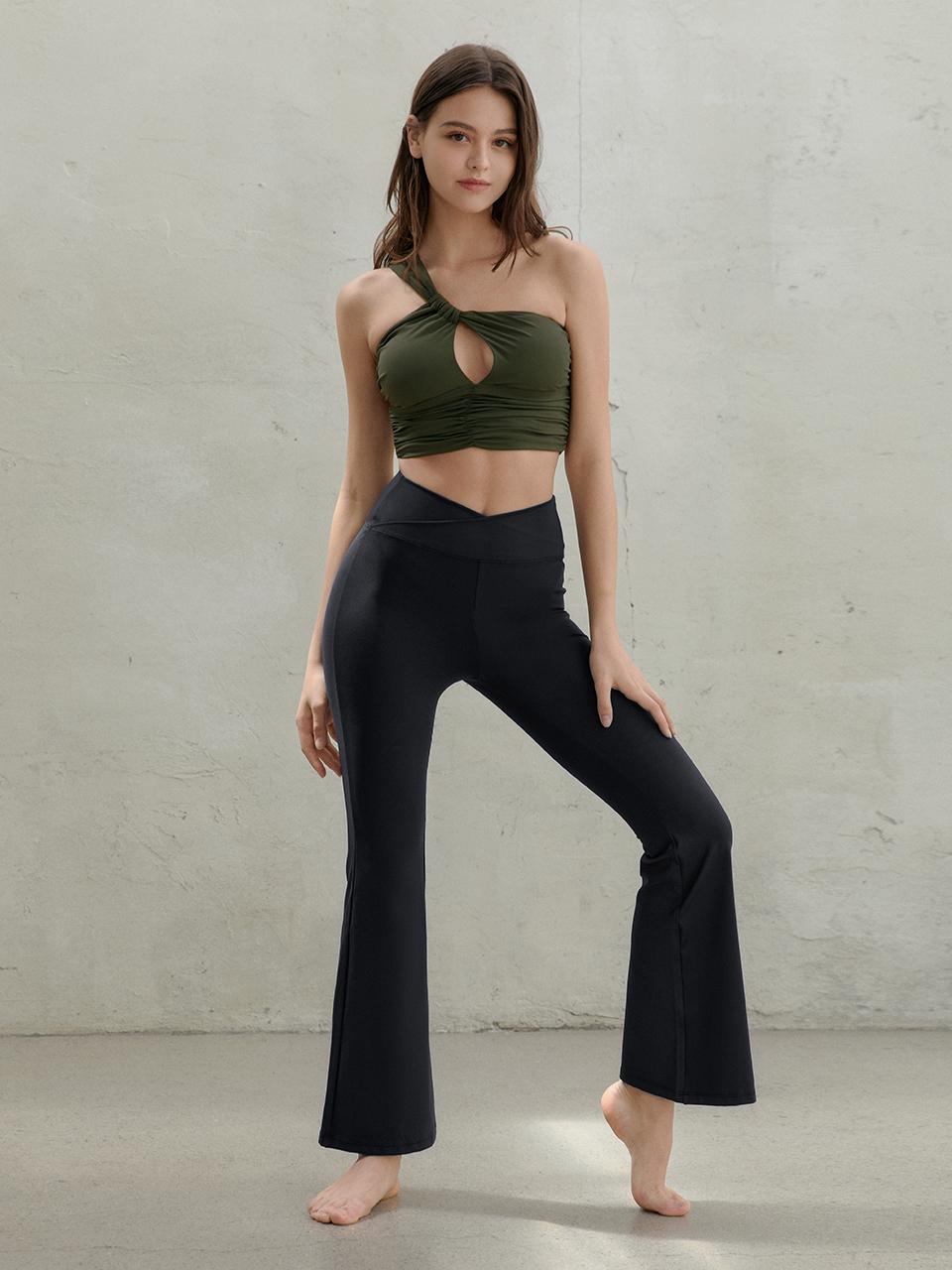 conchwear Airlight Overlap Bootcut Leggings (4 colors)