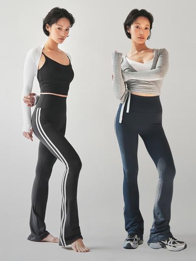 conchwear High Performance Side Point Bootcut Leggings