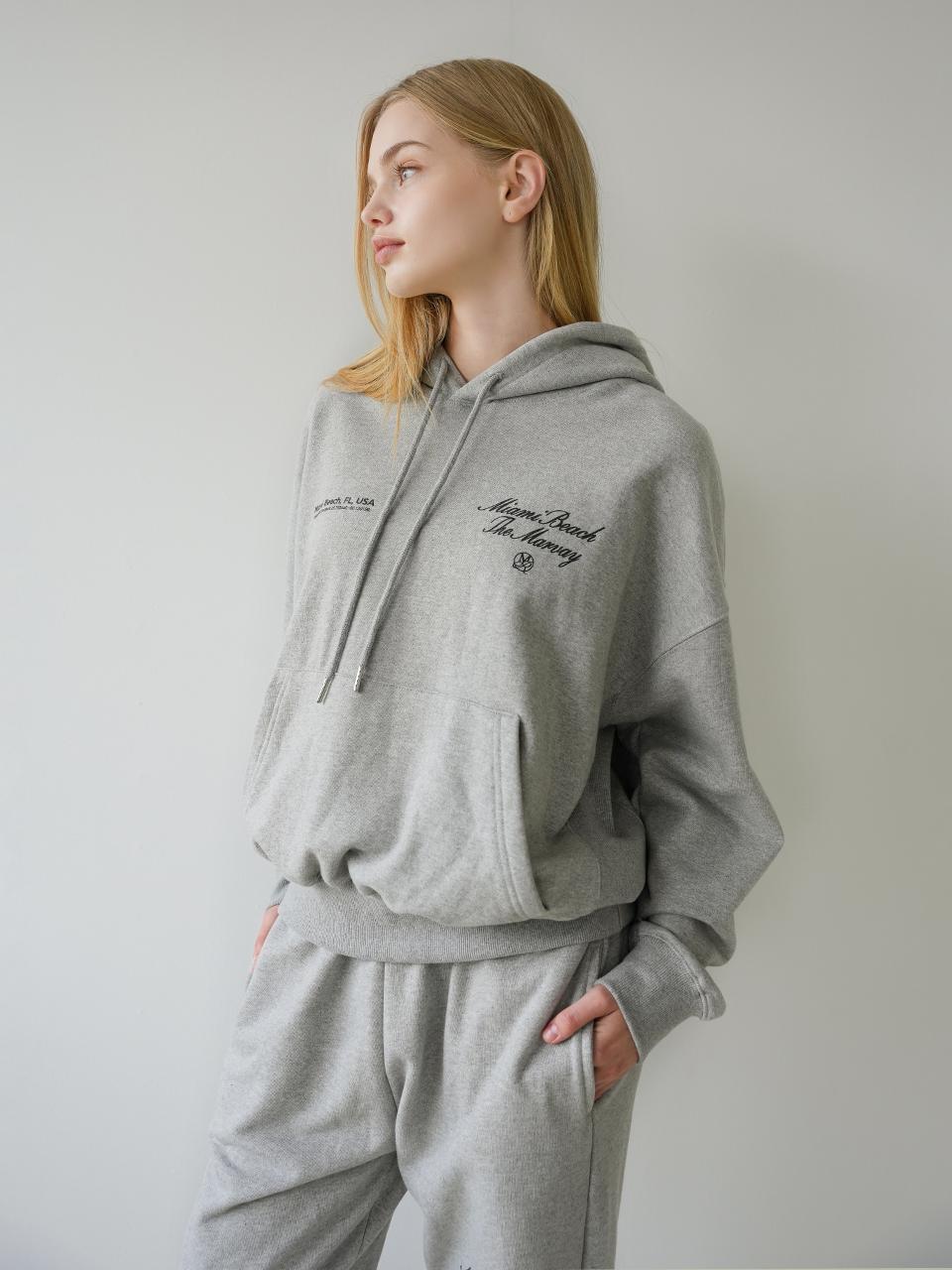 conchwear Miami Sweat Hoodie (Melange)