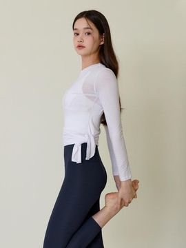 conchwear Oversized Slit Long Sleeve (White)