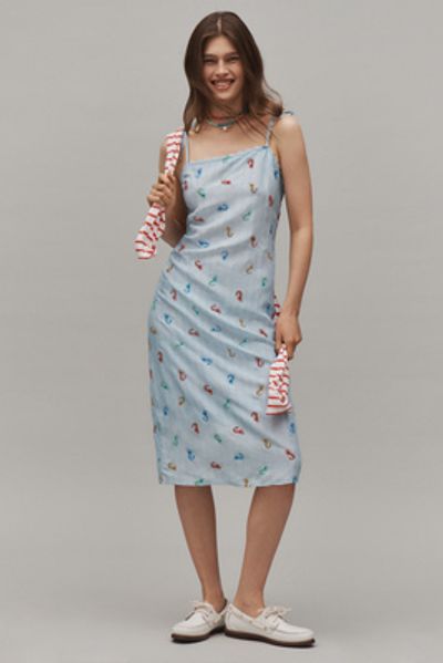 Conditions Apply Catheren Square-Neck Maxi Dress