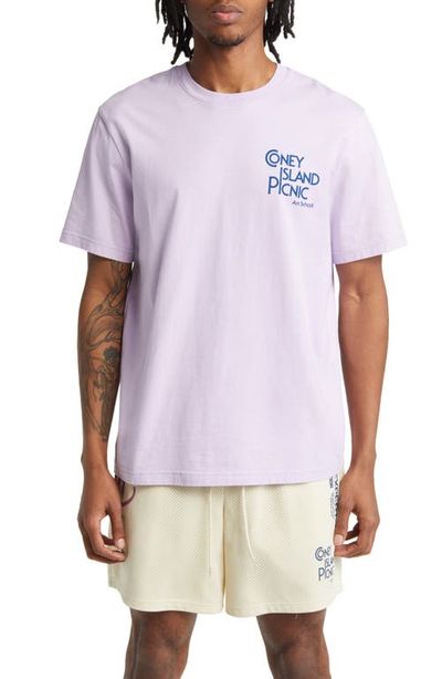 CONEY ISLAND PICNIC CONEY ISLAND PICNIC Art School Organic Cotton Graphic T-Shirt