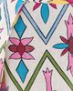 Coniglio Palm Beach Coniglio Palm Beach Adjustable Marina Button Pants Lattice Floral Lotus Flower One - 6