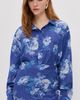 Coniglio Palm Beach Coniglio Palm Beach Classic Button Down Brushstroke Floral Misty Blue One - 2