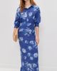 Coniglio Palm Beach Coniglio Palm Beach Classic Button Down Brushstroke Floral Misty Blue One - 5