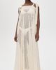 Coniglio Palm Beach Coniglio Palm Beach Elastic Convertible Maxi Dress Natural One - 2