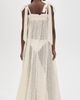 Coniglio Palm Beach Coniglio Palm Beach Elastic Convertible Maxi Dress Natural One - 3