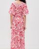 Coniglio Palm Beach Coniglio Palm Beach Flagler Maxi Dress Royal Birds Sunrise One - 3