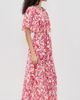 Coniglio Palm Beach Coniglio Palm Beach Flagler Maxi Dress Royal Birds Sunrise One - 4