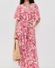 Coniglio Palm Beach Coniglio Palm Beach Flagler Maxi Dress Royal Birds Sunrise One - 5