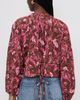 Coniglio Palm Beach Coniglio Palm Beach Oleander Blouse Cranes Pink Teakwood One - 3