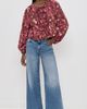 Coniglio Palm Beach Coniglio Palm Beach Oleander Blouse Cranes Pink Teakwood One - 5