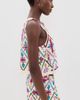 Coniglio Palm Beach Coniglio Palm Beach Palmo Tank LATTICE FLORAL LOTUS FLOWER One - 4