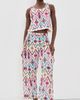 Coniglio Palm Beach Coniglio Palm Beach Palmo Tank LATTICE FLORAL LOTUS FLOWER One - 5