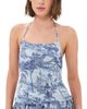 Coniglio Palm Beach Coniglio Palm Beach Poinciana Tank Top PALM BEACH WAKE BLUE One - 1