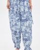 Coniglio Palm Beach Coniglio Palm Beach Ruffle Hem Harem Pants Palm Beach Wake Blue One - 2