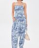 Coniglio Palm Beach Coniglio Palm Beach Ruffle Hem Harem Pants Palm Beach Wake Blue One - 5