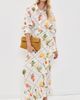 Coniglio Palm Beach Coniglio Palm Beach Ruffle Power Pareo FLORIDA FRAME CRACKED COCONUT - 5