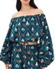 Coniglio Palm Beach Coniglio Palm Beach Sailfish Blouse SAILING KNOTS STARBOARD NAVY One - 1