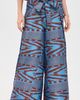 Coniglio Palm Beach Coniglio Palm Beach Two Panel Wrap Pants IKAT STRIPE MARBLE AZUL - 2