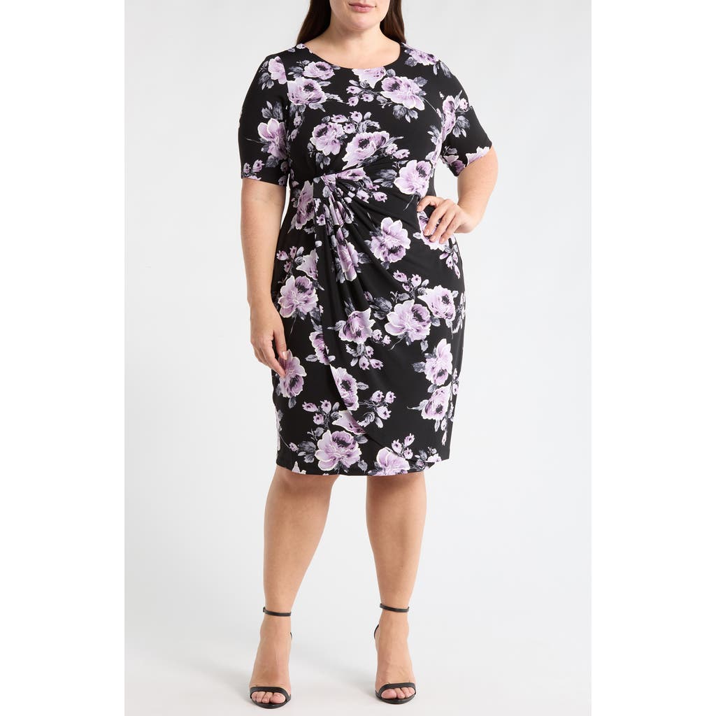 Connected Apparel CONNECTED APPAREL Mock Wrap Dress