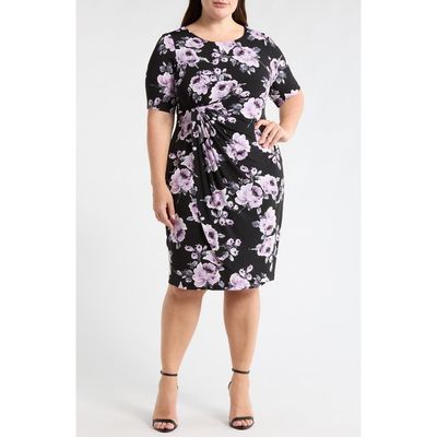 Connected Apparel CONNECTED APPAREL Mock Wrap Dress